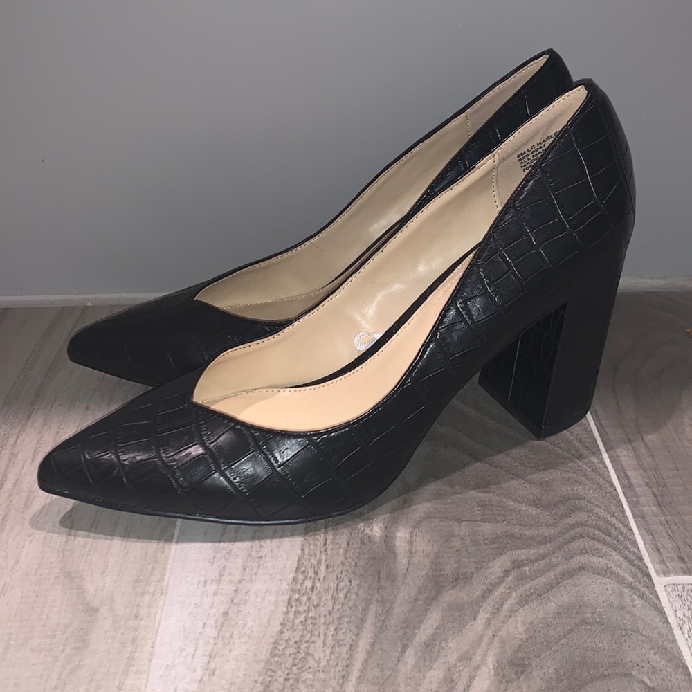 Barely worn block style heels